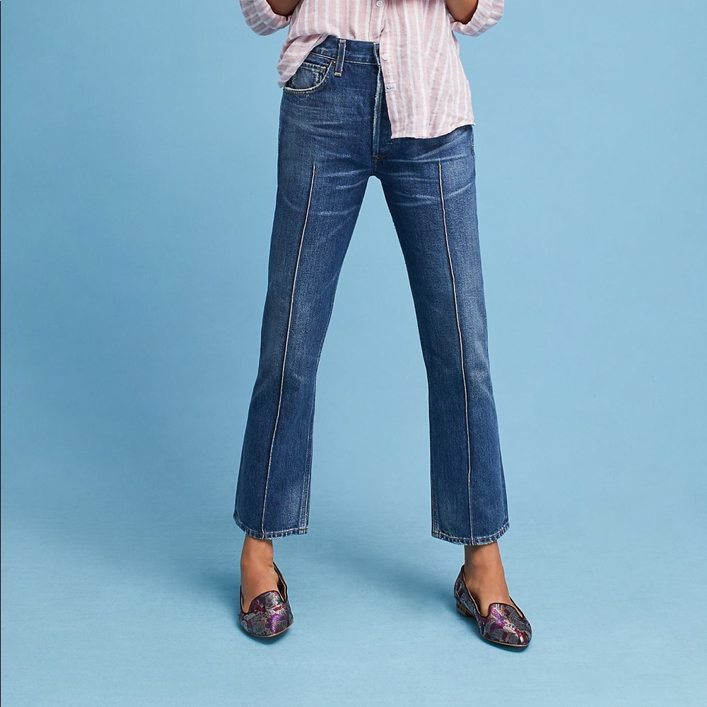 NWOT Gia High-Rise Ankle Straight Jeans / Size 24